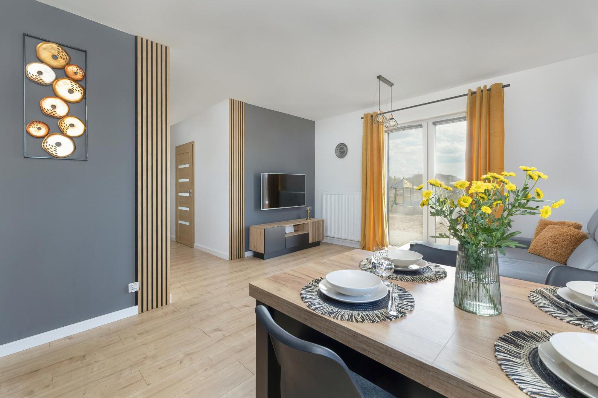 Nadmorski Apartament Z Parkingiem W Ustroniu Morskim By Noclegi Renters Устроне-Морске Экстерьер фото
