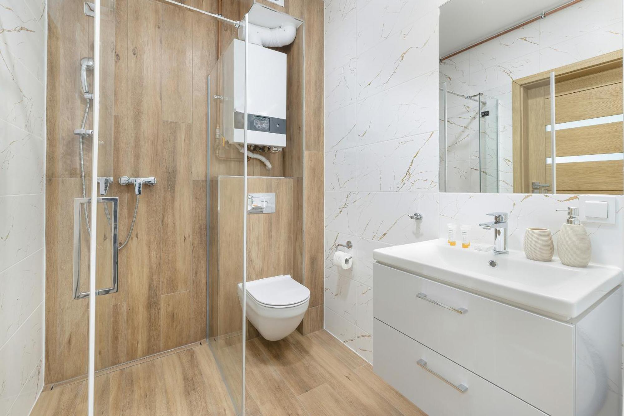 Nadmorski Apartament Z Parkingiem W Ustroniu Morskim By Noclegi Renters Устроне-Морске Экстерьер фото